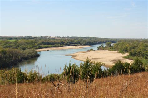 Arkansas river in kansas. Sedgwick County, City of Wichita, and Kansas Wildlife and Parks are now working together to develop the companion public safety plan to support the Arkansas River Plan. This plan will include coordinated law enforcement, fire and EMS access, way-finding signage, waste-handling, boater-safety, and public education. 