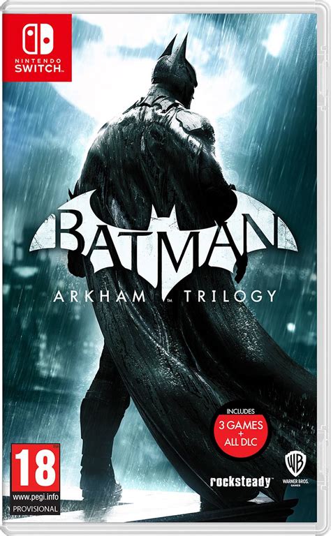 Arkham trilogy switch. Batman: Arkham Trilogy is een compilatie van de bekroonde videogames van Rocksteady Studios die de veelgeprezen Batman: Arkham Asylum, Batman: Arkham City, Batman: … 