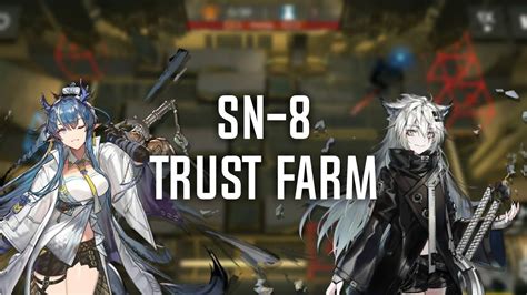 Nov 3, 2022 · High end Trust farm squad strategy for SN-9!Use extra operators if your own doesnt have enough damage or healing.Adjust the strategies a little bit for yours... . 