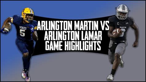 Arlington Lamar vs Arlington Martin