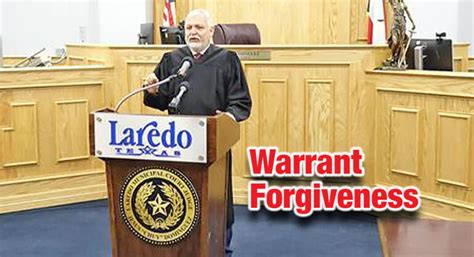 The warrant forgiveness program is targeted at talking to people, getting them to come see us, going out to where they are, making it easy for them to come and then being able to lift off some of those fines and fees. Specifically, the statute gives us the discretion to do certain things under certain circumstances.. 