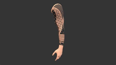 Arm Man Procreate 3d Model 3D model by Procreate3DStudio [5018af4
