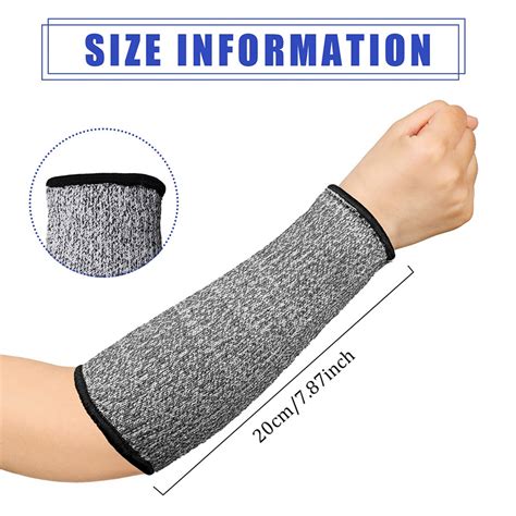 Arm Protection Sleeve Level 5 Cut HeatResistant Protector Thin Skin ...