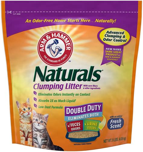 Arm and hammer cat litter. Jan 11, 2012 · Arm & Hammer Super Scoop Clumping Litter, Fragrance-Free . Our Fragrance-Free formula is designed for fragrance-sensitive cats and owners but still packs effective odor control. This odor-controlling formula including Arm & Hammer Baking Soda and Super Absorbent Clay instantly attacks and destroys odors while locking in moisture for an easy ... 