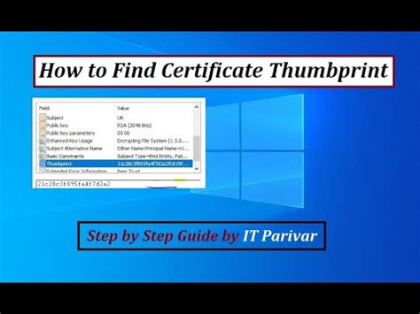 Arm template get certificate thumbprint. .  ...