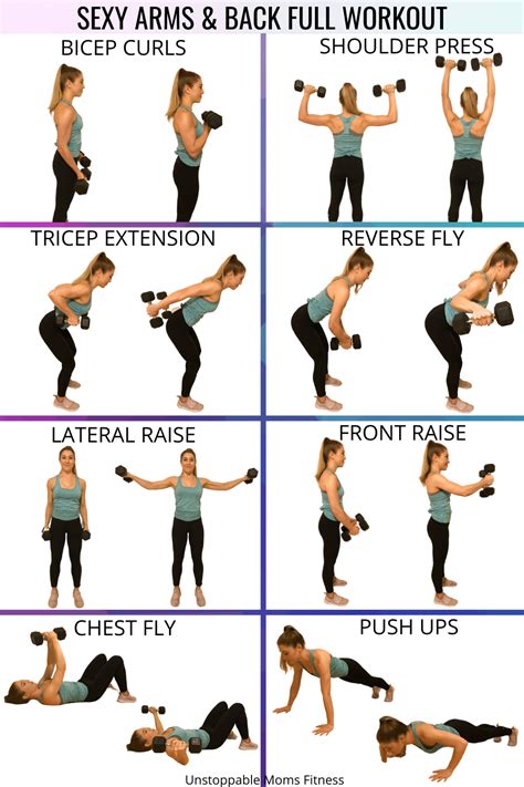 Arm workouts with weights. Sep 15, 2022 · Keep your abs tight. Drive your shoulder blades into the bench. Lower the weight and squeeze your triceps to create tension. Keep your wrists strong and maintain a 90 to 92 degree angle an inch ... 