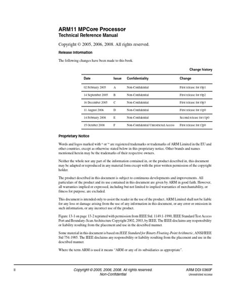 Arm11 mpcore processor technical reference manual. - Breve esbozo sobre la laguna de medina.