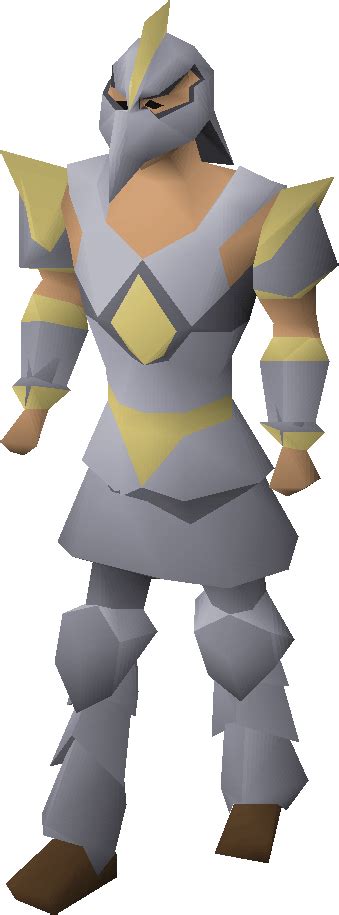 Armadyl armor osrs. OSRS Armadyl Armour for Sale. Armadyl armour is a set of level 70 power armour from the God Wars Dungeon in Old School RuneScape. It consists of a helmet, platebody, platelegs, and a pair of gloves. The set provides good defence bonuses, especially against ranged attacks, which makes it a great choice for mid to high level combat. It is often ... 
