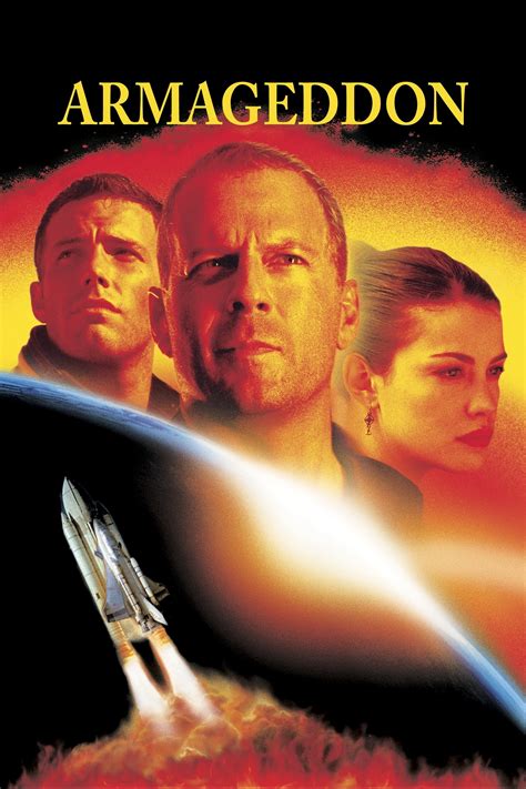 Armageddon english movie. Armageddon. Trailer. HD. IMDB: 6.7. When an asteroid threatens to collide with Earth, NASA honcho Dan Truman determines the only way to stop it is to drill into its surface and detonate a nuclear bomb. This leads him to renowned driller Harry Stamper, who agrees to helm the dangerous space mission provided he can bring along his own hotshot crew. 