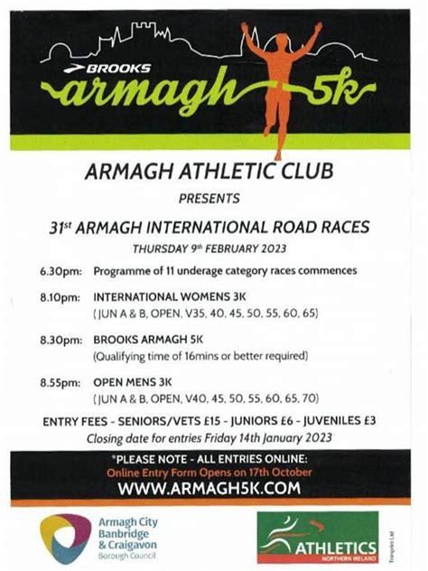 Armagh 5k Facebook