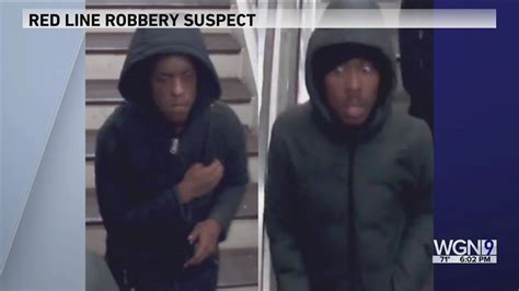 Armed pair who allegedly robbed Red Line rider sought by police