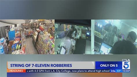 Armed suspects ransack 7-Eleven stores in Los Angeles County