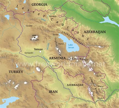 Armenia geography, maps, climate, environment and terrain from …