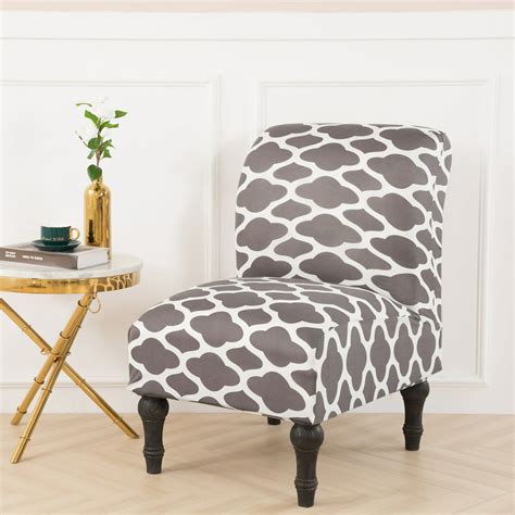 Armless accent chair covers. Liykimt Armless Accent Chair Cover Slipcover,Slipper Chair Cover Super Fit Stretch Spandex Removable Washable for Armless Chair Furniture Protector Covers for Living Dining Room Hotel . Visit the Liykimt Store. 4.4 4.4 out of 5 stars 1,603 ratings. $16.59 $ 16. 59. Get Fast, ... 