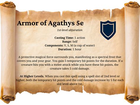 Armor of Agathys & Blade Ward Spell Combo - Unconventional Spell …