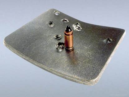The main feature of "Udav" pistol is its proprietary 9×21 round designed primarily as armor-piercing ammunition. But the physics can't be negotiated with, and even with a proprietary round, "Udav", or any pistol for that matter, cannot penetrate modern ceramic body armor plate that is a part of a standard loadout in any modern military.