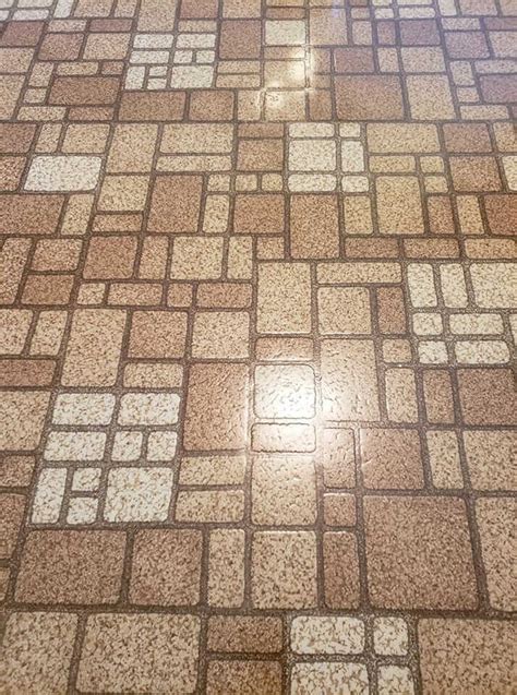 It appears I also have the Armstrong 5352 Embossed Inlaid Linoleum. It looks the same as the random mosaic, but its in a roll, not tiles. Its not clear to me if it or …. 