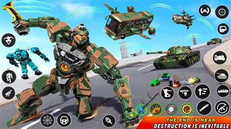 Army Bus Robot Car Game 3d APK Download for Android 