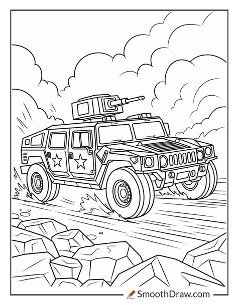 Army Coloring Shee