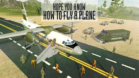 Army Prison Transport Plane APK Download for Android 
