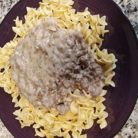 Army SOS Creamed Ground Beef