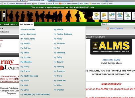 Army alms]. Jul 16, 2013 · What is it? The Army Learning Management System (ALMS), delivers online Army training to Soldiers and Army civilians. With 1.2 million users, the ALMS is one of the world’s largest learning ... 