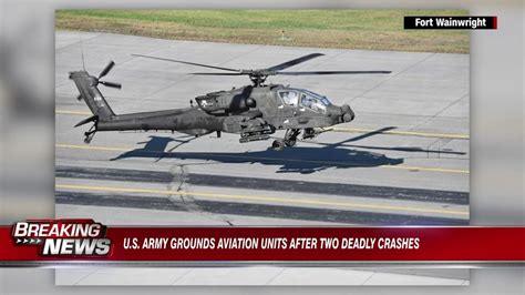 Army grounds non-critical aviators after fatal crashes