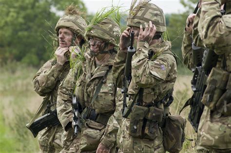 Army in camouflage. Oct 7, 2019 · Camouflage training manuals were widely issued and all military personnel received basic training. Virtually everything of military significance in Britain was camouflaged, including … 
