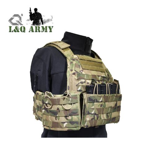 Army molle webbing.  Designed to be worn as a standalone tactical vest or com...