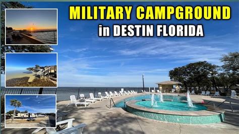 CLICK HERE FOR HOLIDAY HOURS: OCTOBER 6 - 9, 2023. About. The Eglin Beach Park is located on Okaloosa Island just west of the Destin Bridge and is open during summer months to all DoD personnel with proper ID—all military ranks, retirees, family members, civilian personnel (including all federal employees regardless of duty station) and ...