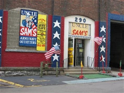 4. Uncle Sam's Army Navy Outfitters WNY. Army & Navy Goods Clo