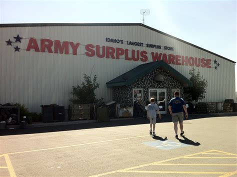Army surplus store idaho falls. Army Surplus Warehouse 7012 S Daisy Lane Idaho Falls, ID 83402. Accounts & Orders. Wishlist; Login or Sign Up; Order Status; Shipping & Returns; Sitemap 