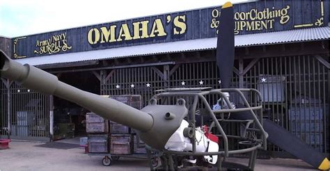 Omaha’s Surplus. The business: Army navy milit