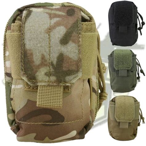 Army webbing pouches.  Utility pouches are versatile pouches that attach to webbin...
