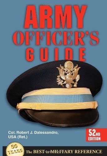 Read Online Army Officers Guide By Robert J Dalessandro
