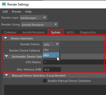 Arnold maya render.  Setup steps, CPU vs GPU benchmarks, VRAM management, a...