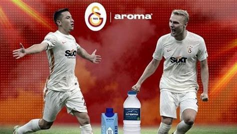 Aroma, Galatasaray’ın Resmi Su Sponsoru Oldu Maxi Haber.