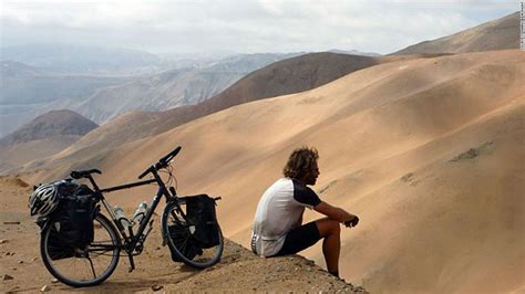 Around the world by bicycle? Great. But there