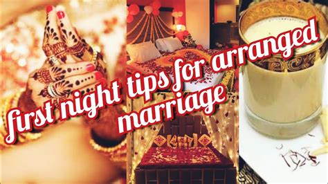 Arranged marriage first night.  You can always avoid the awkwardness of a...