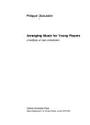 Arranging music for young players a handbook on basic orchestration. - Cuando alicante pudo haber sido otro gibraltar..