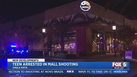 Arrest made in shooting at a Chula Vista mall