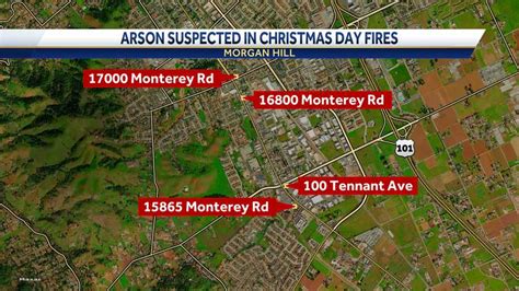 Arrest made in string of Morgan Hill arsons