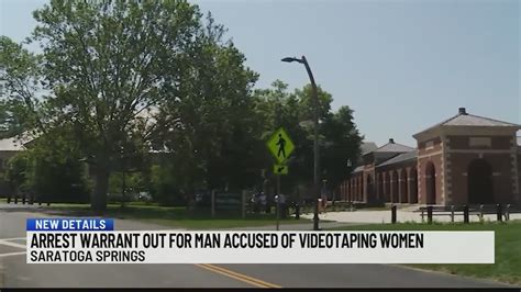 Arrest warrant out for man accused of videotaping women