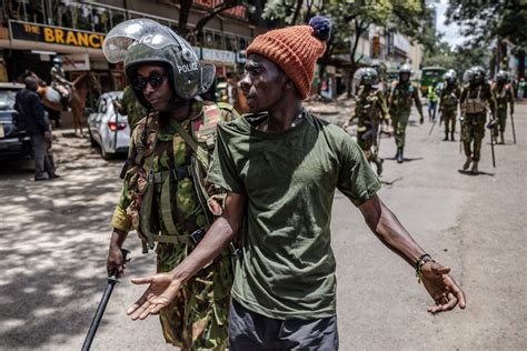 Arrests as Kenya opposition leads anti-government protests