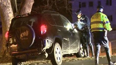 Arrests made after car chase ends in front yard in Milton