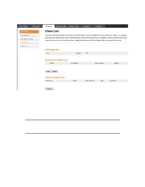 Arris client list not loading.  If a computer does not have a specified host name, then the ...