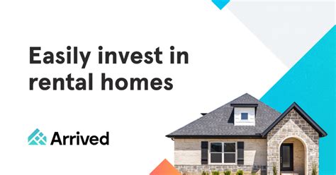 SEATTLE, May 17, 2022 /PRNewswire/ -- Arrived Homes ("Arrived"), the first SEC-qualified real estate investing platform that allows anyone to buy shares in single-family rentals starting at just .... 