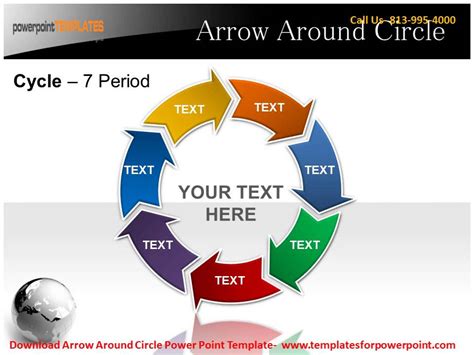 Arrow Circle Powerpoint Template YouTube