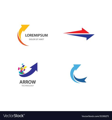 Arrow Logo Design Template