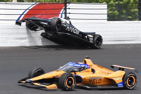 Arrow McLaren’s brilliant Indianapolis 500 ends in bitter disappointment